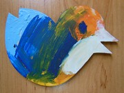 Malování na dřevěné magnetky